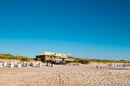 Strandbar La Grande Plage Kampen Sylt Bild Kaufen