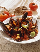 Mussels in Tomatoe Sauce