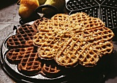 Wholemeal Waffles with Almonds