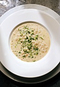 Barley Soup with Cheese