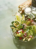 Gemischter Blattsalat
