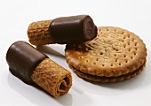 Chocolate Almond Pastry Rolls & Prinzenrolle Cookies