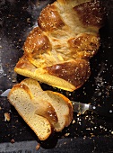 Plaited yeast loaf