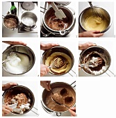 Preparing mousse au chocolat