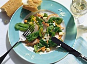 Chicken Breast on Spinach Salad