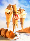 Three Ice Cream Cones for Children