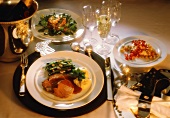 Delicious Christmas Menu with