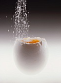 Salting a Soft Boiled Egg