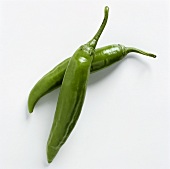 Two Aneheim Chili Peppers