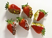 Strawberries with Chocolate Coating