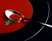 Tomato Cream Soup with Basil