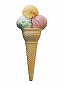 Ice Cream; Three Flavors