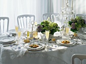 Elegant Table Setting with Place Cards