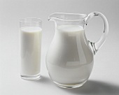 A Glass of Milk; Pitcher of Milk