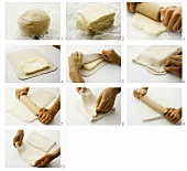 Making a puff pastry base - part 2