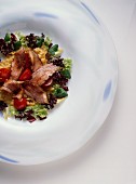 Salad with Smoked Duckling Breast