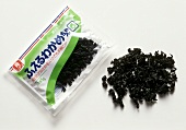 Wakame Algae in a Bag