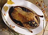 Wild Duck with Plum Filling
