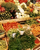 Vegetable Stall Inside