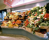 Fruit & Vegetable Stall inside