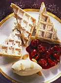 Belgian Cream Waffles