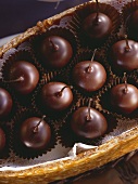 Cognackirschen mit Schokoladenüberzug