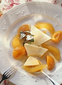 Bavarian Mousse with Apricots