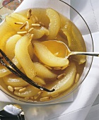 Pear Compote with Pine Nuts