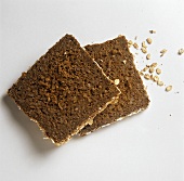 Two slices of Finnish wholemeal bread