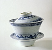 Chinese Teacup and Saucer