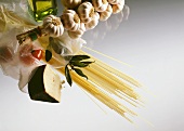 Basic ingredients for pasta dishes