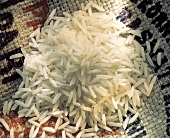 A Pile of Basmati Rice