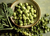 A Bowl of Peeled brussel Sprouts