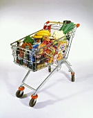 Shopping Cart Full of Groceries
