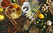 Still Life of Assorted Spices
