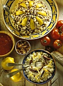 Two Assorted Arabic Dishes; Ingredients