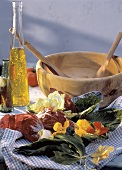 Summer Salad Ingredients; Salad Bowl