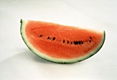 Eine Scheibe Wassermelone