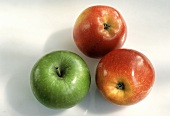 Three Assorted Apples