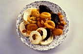 A Bowl of Assorted Dried Fruit