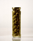 A Jar of Green Olives