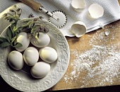 Baking with Eggs Still Life