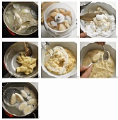 Making pike dumplings