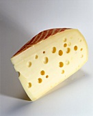 Piece of Emmentaler cheese