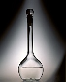 Elegant carafe with clear drink