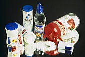 Various sugar substitutes (sweeteners) in packing