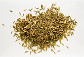 Medicinal plants: a heap of sweet vernal grass seeds