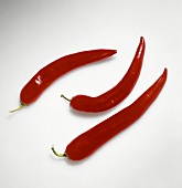 Three types of chili
