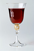 Red Wine in a Goblet