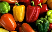 Several Colored Bell Peppers